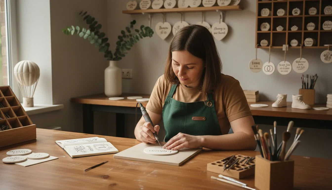 personalized ornament crafting