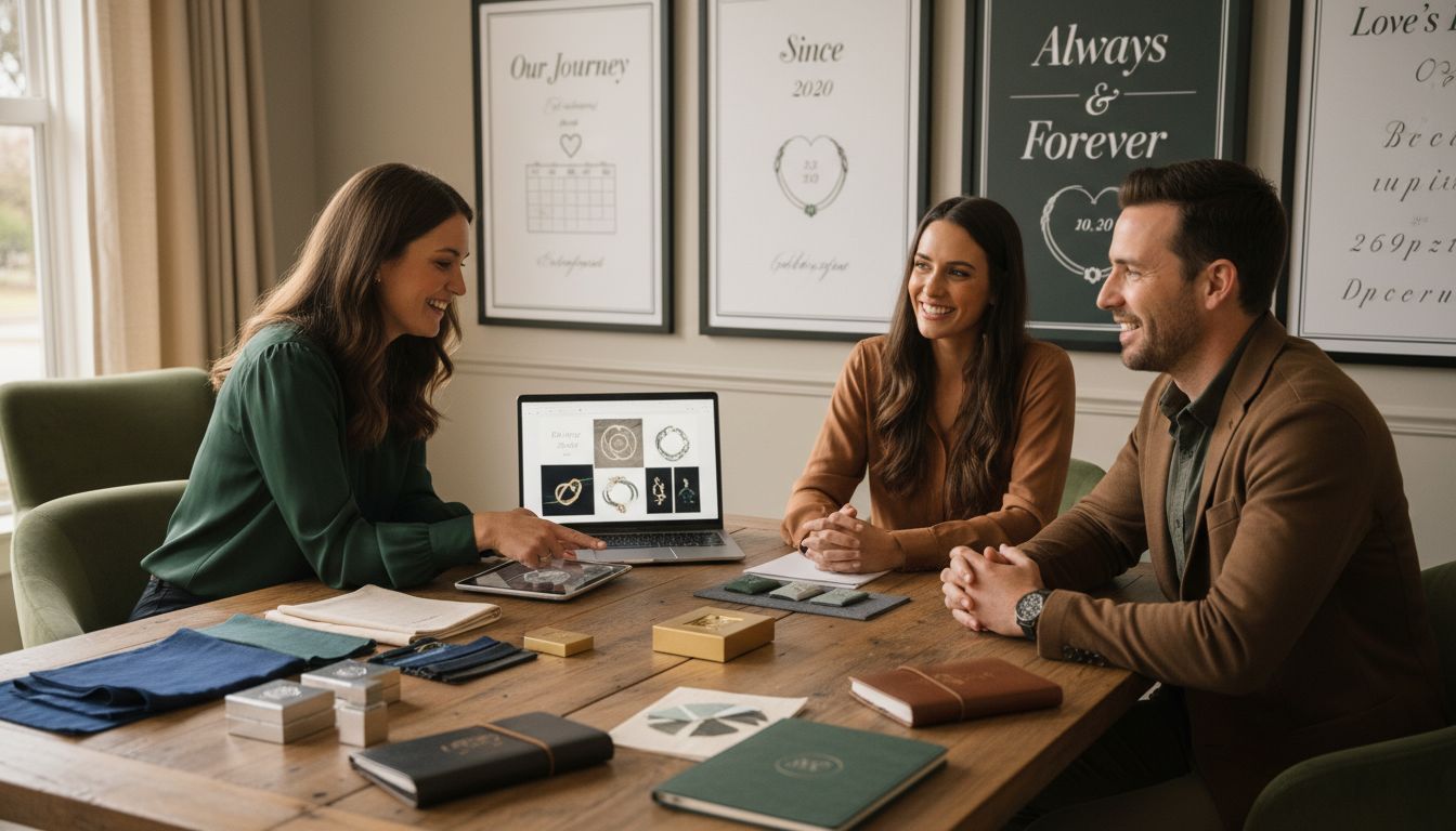 personalised anniversary gift studio