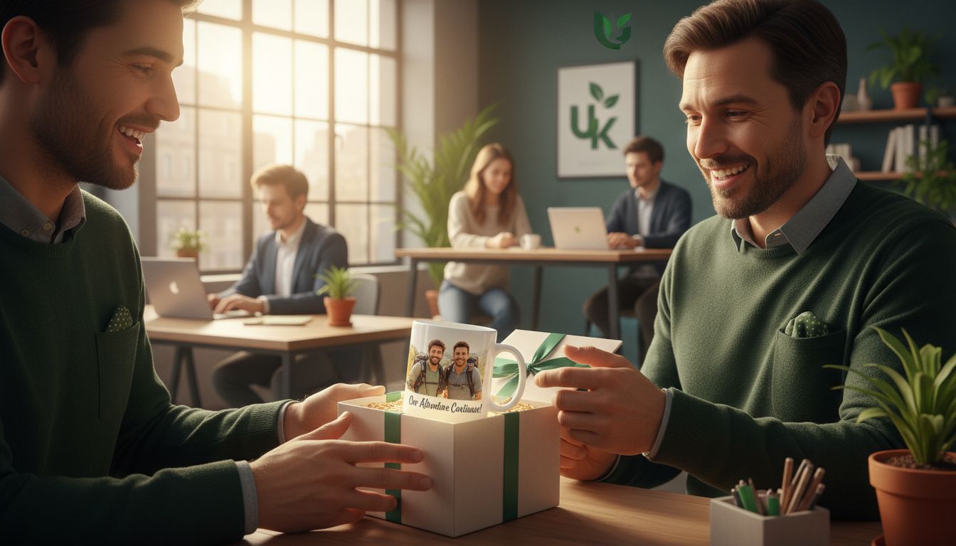 personalised mug gifting