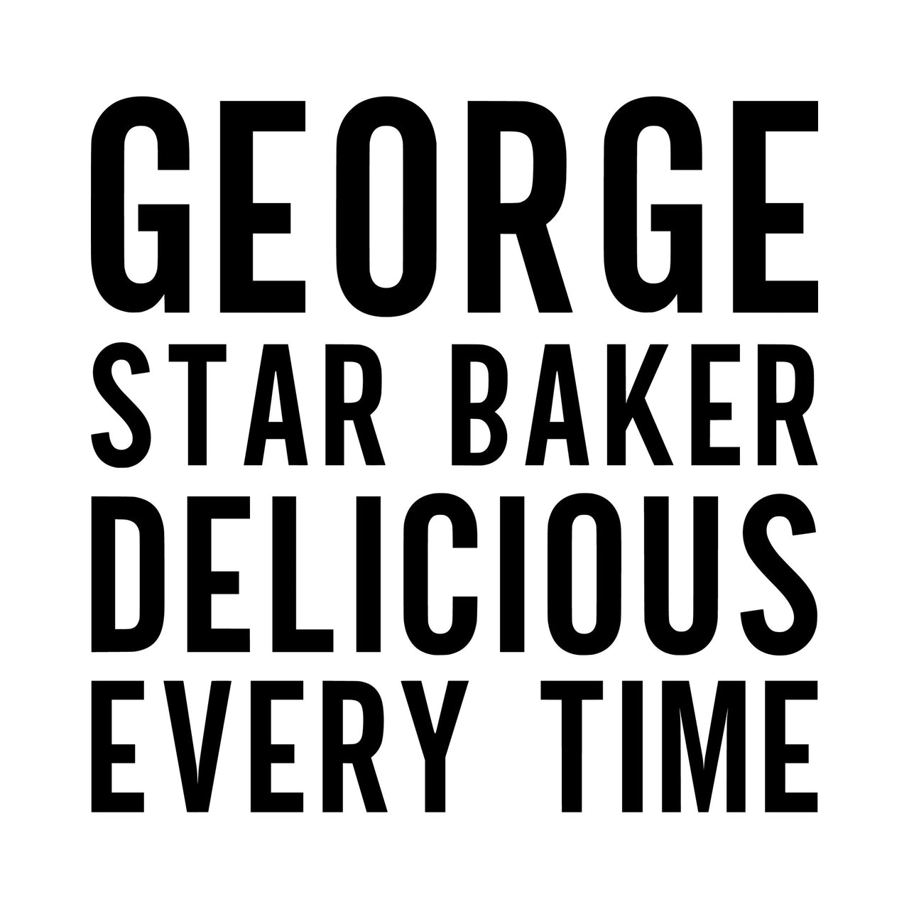 Star Baker Iron-On Transfer - Personalised Name Baking Design
