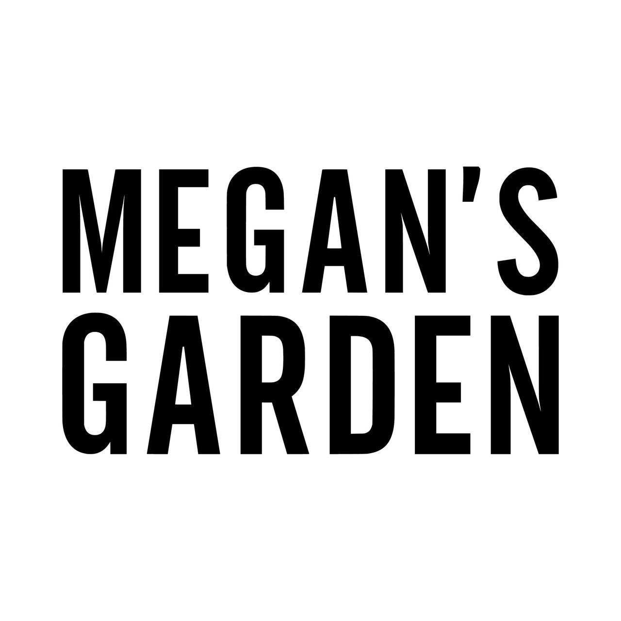 Botanical Garden Name Iron-On Transfer
