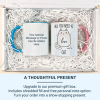 Cat Lover Mug | Custom Cat Coffee Cup – Funny, Microwave Safe Ceramic Mug