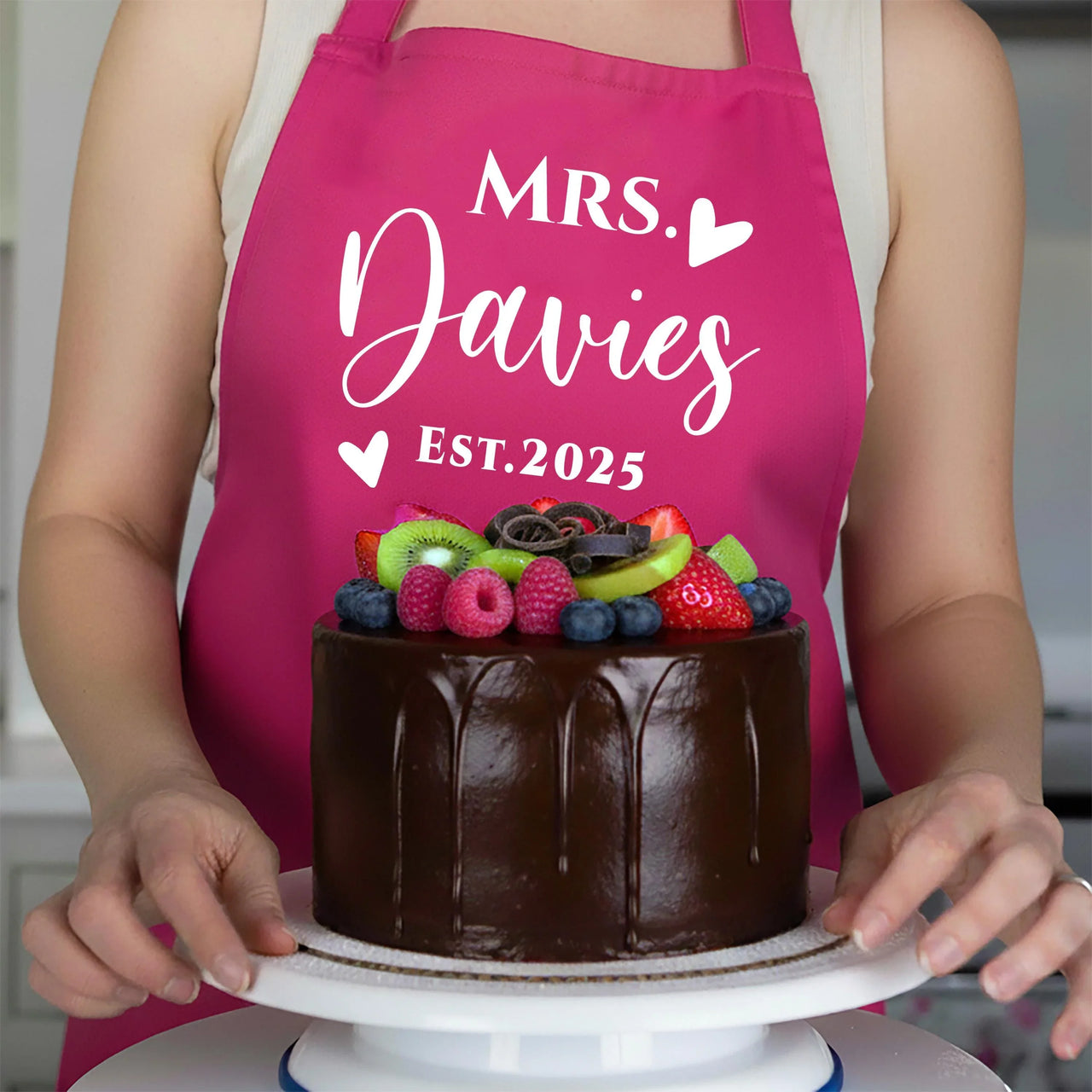 Matching Aprons Couples - Personalised Couple Aprons | Custom Wedding Gift