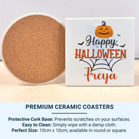 Personalised Halloween Mug – Custom Pumpkin Bat Mug for Spooky Season Sipping