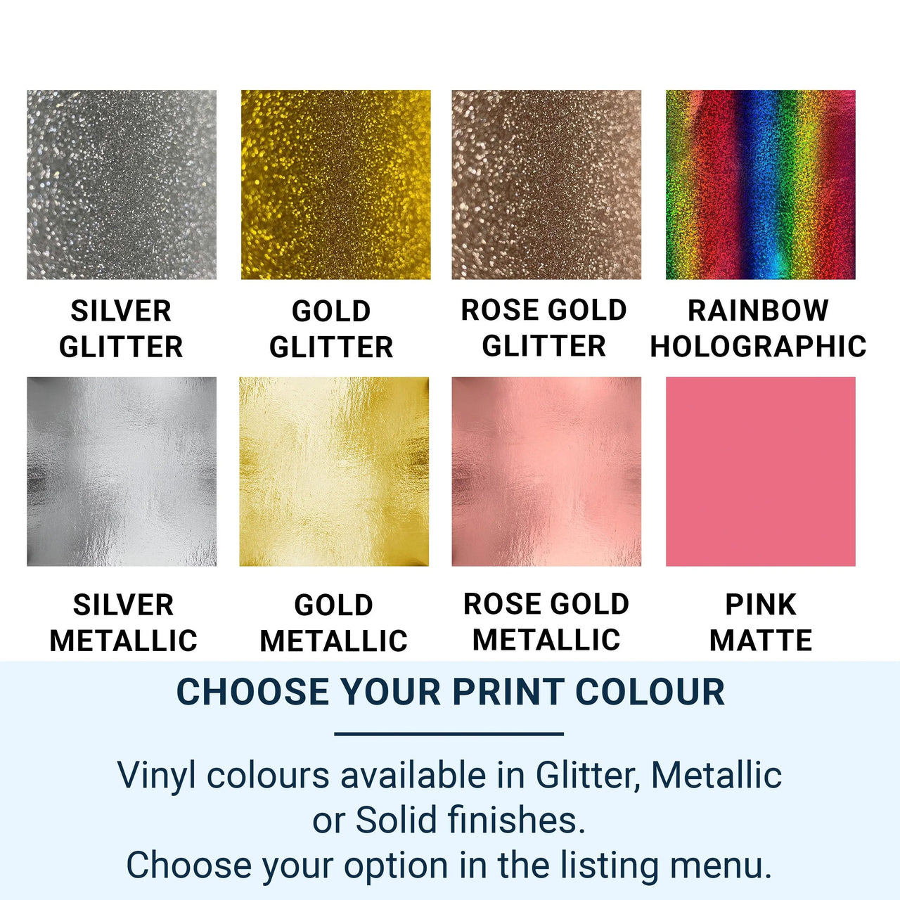 Matching Couple Aprons – Personalised Metallic & Glitter Print Kitchen Gift Set