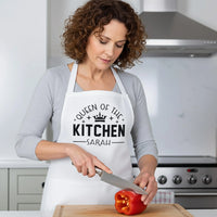 Personalized Kitchen Apron – Custom Cooking Apron with Adjustable Fit & Vinyl Print