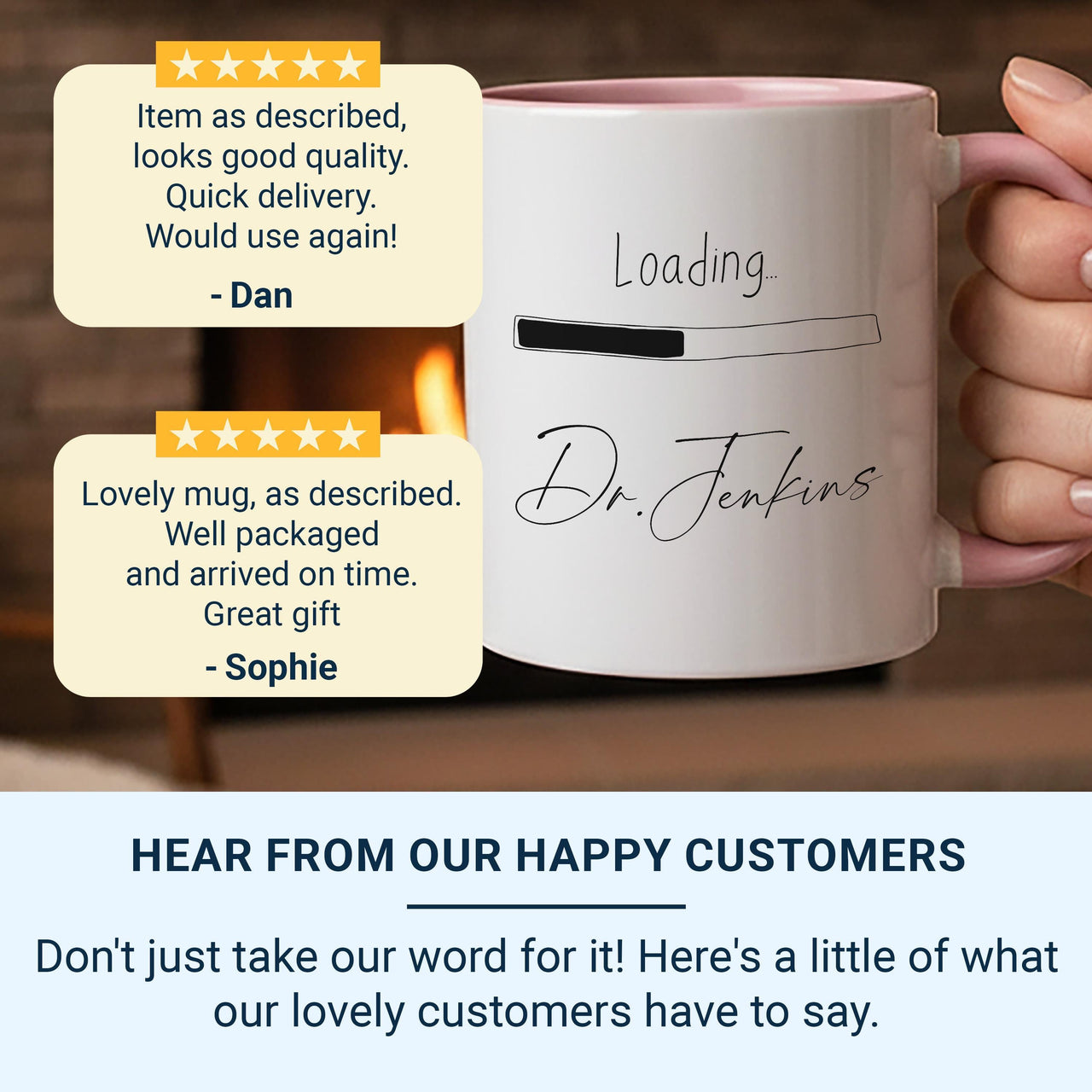 Loading Doctor Mug - Personalised Name Medical Student Graduate Gift - Doctor in Training Keepsake