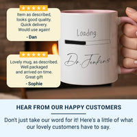 Loading Doctor Mug - Personalised Name Medical Student Graduate Gift - Doctor in Training Keepsake