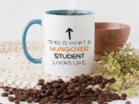 Hungover Student Mug | Ideal University Starter Gift | Birthday & Christmas Tea Cup for Best Mate