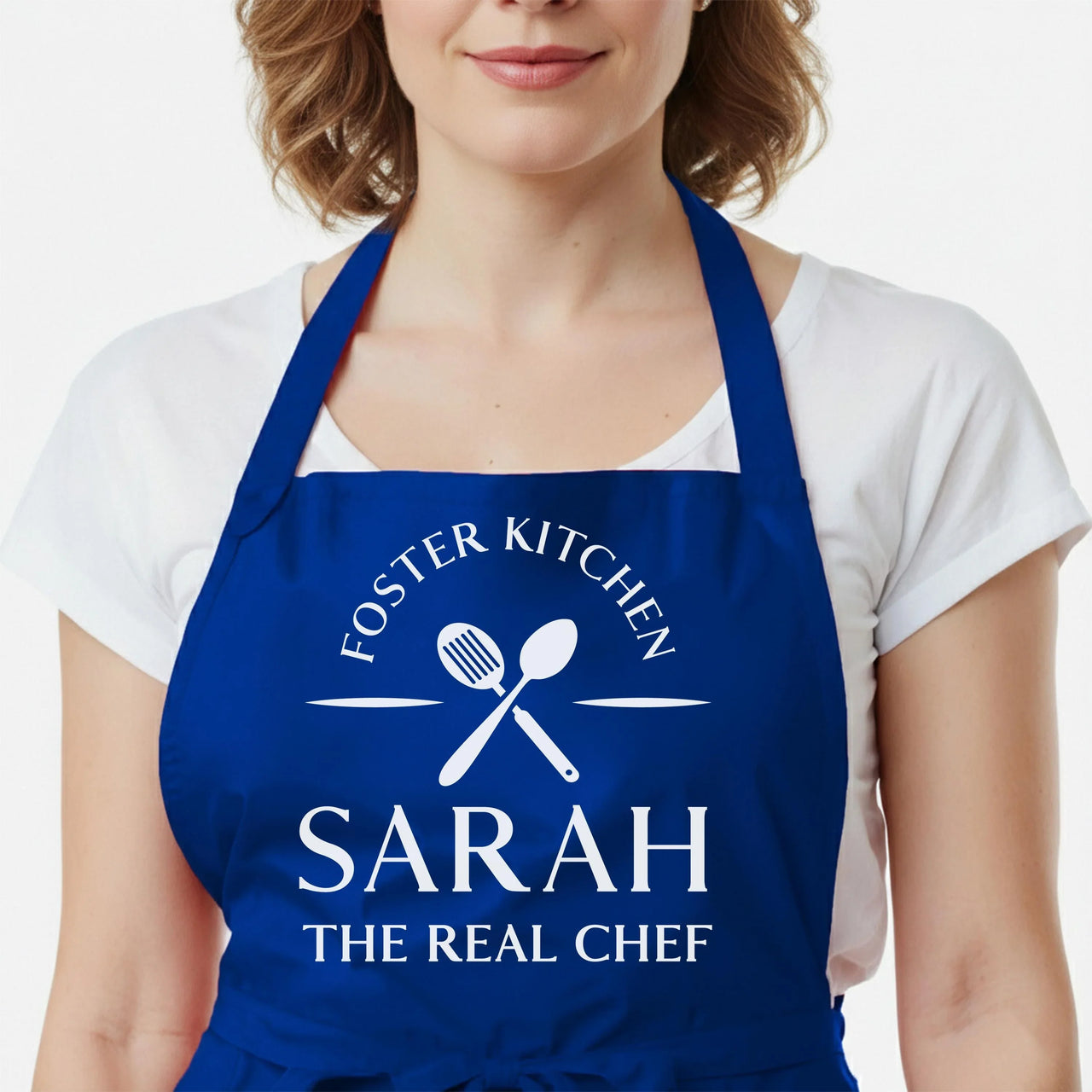 His And Hers Aprons - Custom Couple Aprons Set With Adjustable Neck Strap