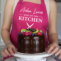 Matching Couples Aprons – His And Hers Adjustable Fit | Personalised Kitchen Gift