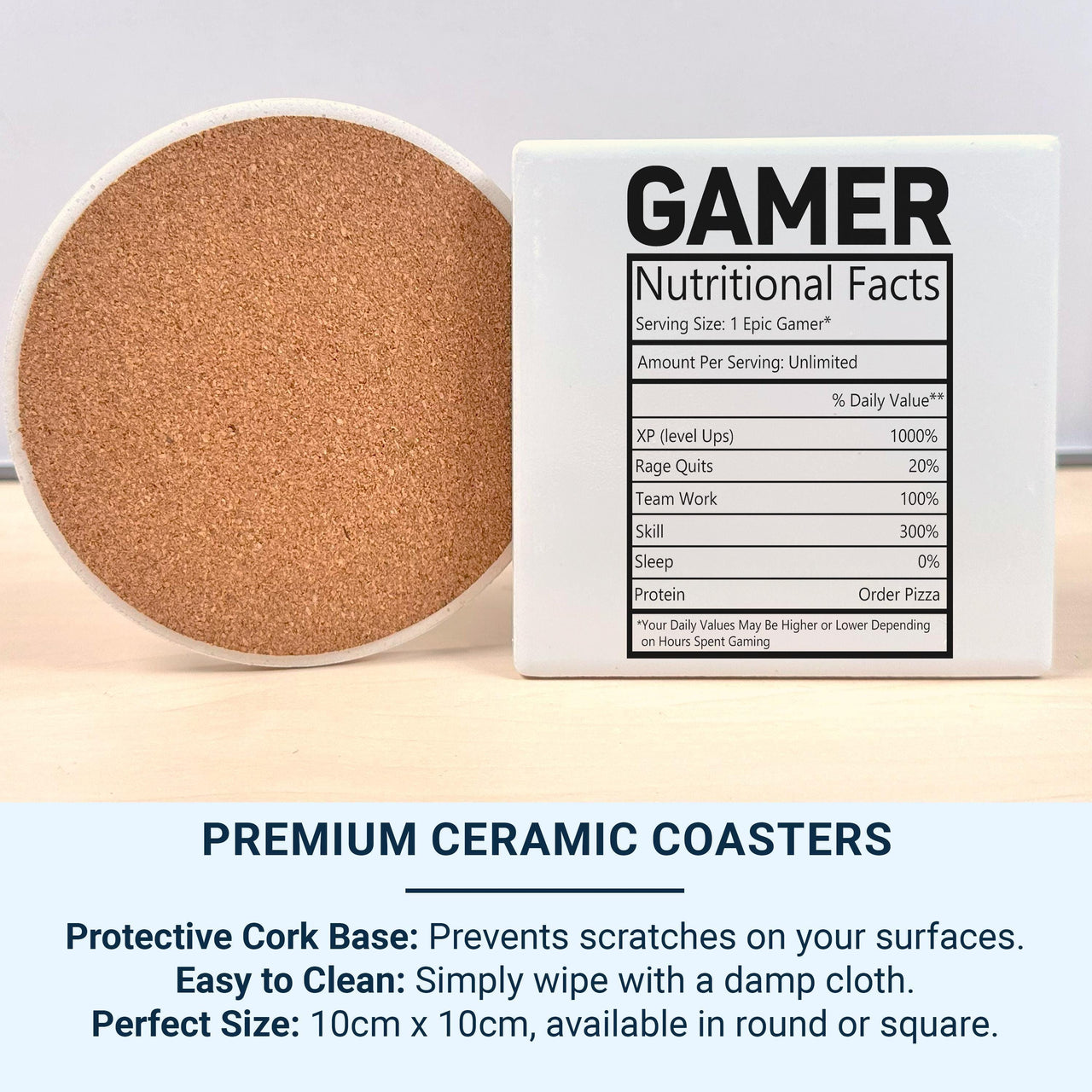 Funny Gamer Nutritional Facts Mug, Gift for Gamers, 11oz Cup, Best Gamer Ever Coffee Mug, Gift for Him, Gamer Boyfriend Mug, Gaming Gift UK