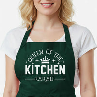 Personalized Kitchen Apron – Custom Cooking Apron with Adjustable Fit & Vinyl Print