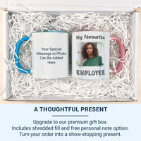 My Favourite Employee Personalised Photo Mug - Boss-to-Staff Appreciation - Workplace Recognition, Thank-You and Rewards Gift