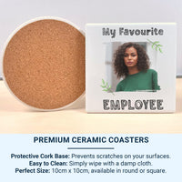 My Favourite Employee Personalised Photo Mug - Boss-to-Staff Appreciation - Workplace Recognition, Thank-You and Rewards Gift