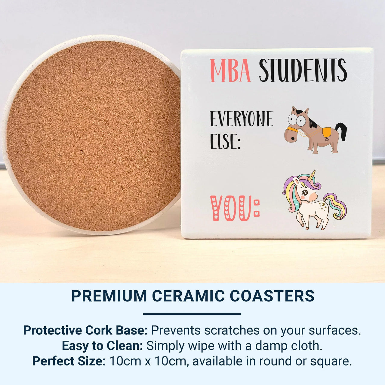 MBA Student Unicorn Mug – Funny Business School Graduation Gift – One_of_a_Kind “You vs Everyone” Design for MBAs