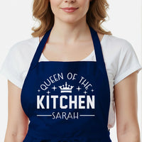 Personalized Kitchen Apron – Custom Cooking Apron with Adjustable Fit & Vinyl Print