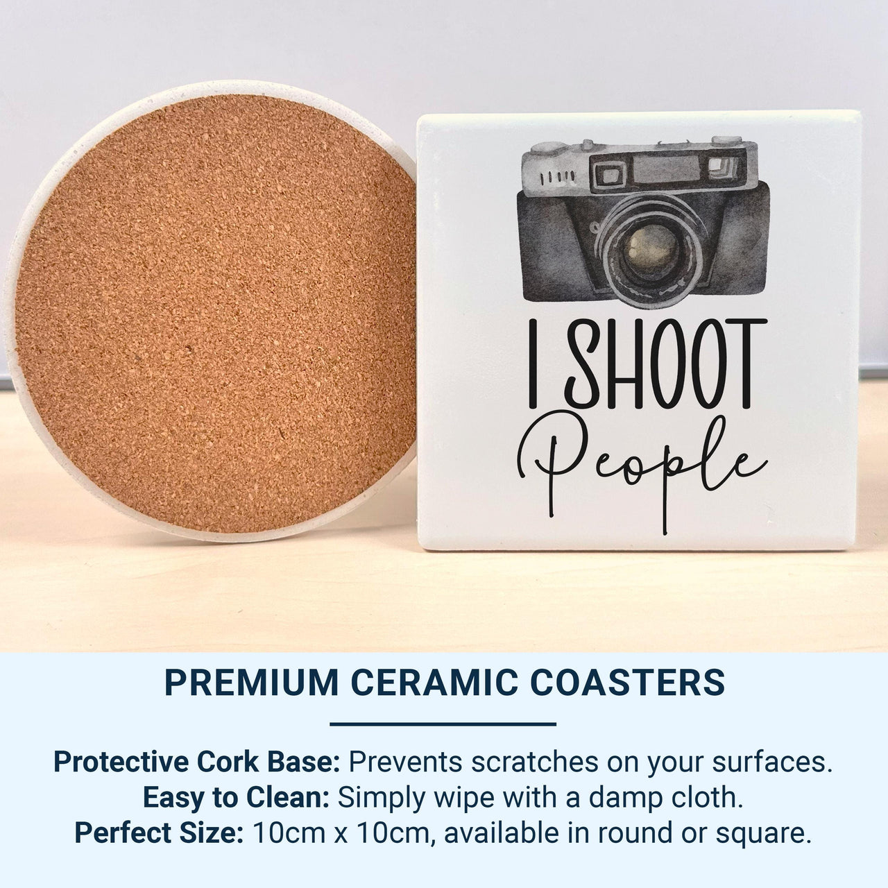I Shoot People Mug – Gift for Photographers | Photography Cup | Birthday or Christmas Present for Togs | Fun Mug for Him & Her