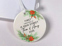 First Christmas Ornament – Personalised Christmas Gift | New Home Keepsake