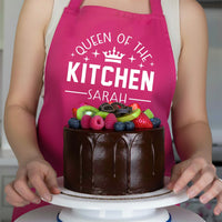 Personalized Kitchen Apron – Custom Cooking Apron with Adjustable Fit & Vinyl Print