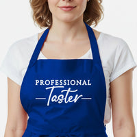 Couples Matching Aprons - Personalised Kitchen Aprons with Custom Text & Gift Box