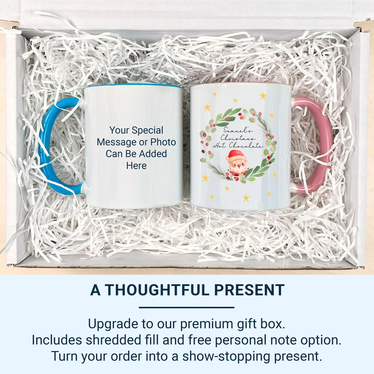 Personalised Christmas Mug – Festive Gift Mug | Custom Santa Cup | Keepsake