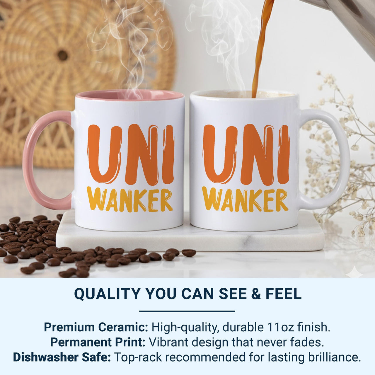Personalised Photo Mug – Custom Picture Cup for Birthdays, Christmas and Memorial Keepsakes – Vivid Durable Print