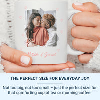 Personalised Photo Mug – Your Picture, Names or Date – Custom Memory Keepsake for Family Moments, Holidays and Anniversaries