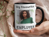 My Favourite Employee Personalised Photo Mug - Boss-to-Staff Appreciation - Workplace Recognition, Thank-You and Rewards Gift