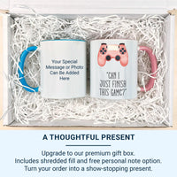 Funny Gamer Mug – Pink Controller Design | Microwave Safe Gaming Coffee Cup