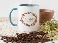 Personalised Autumn Mug – Cozy Fall Season Mug | Hand Printed, Microwave Safe