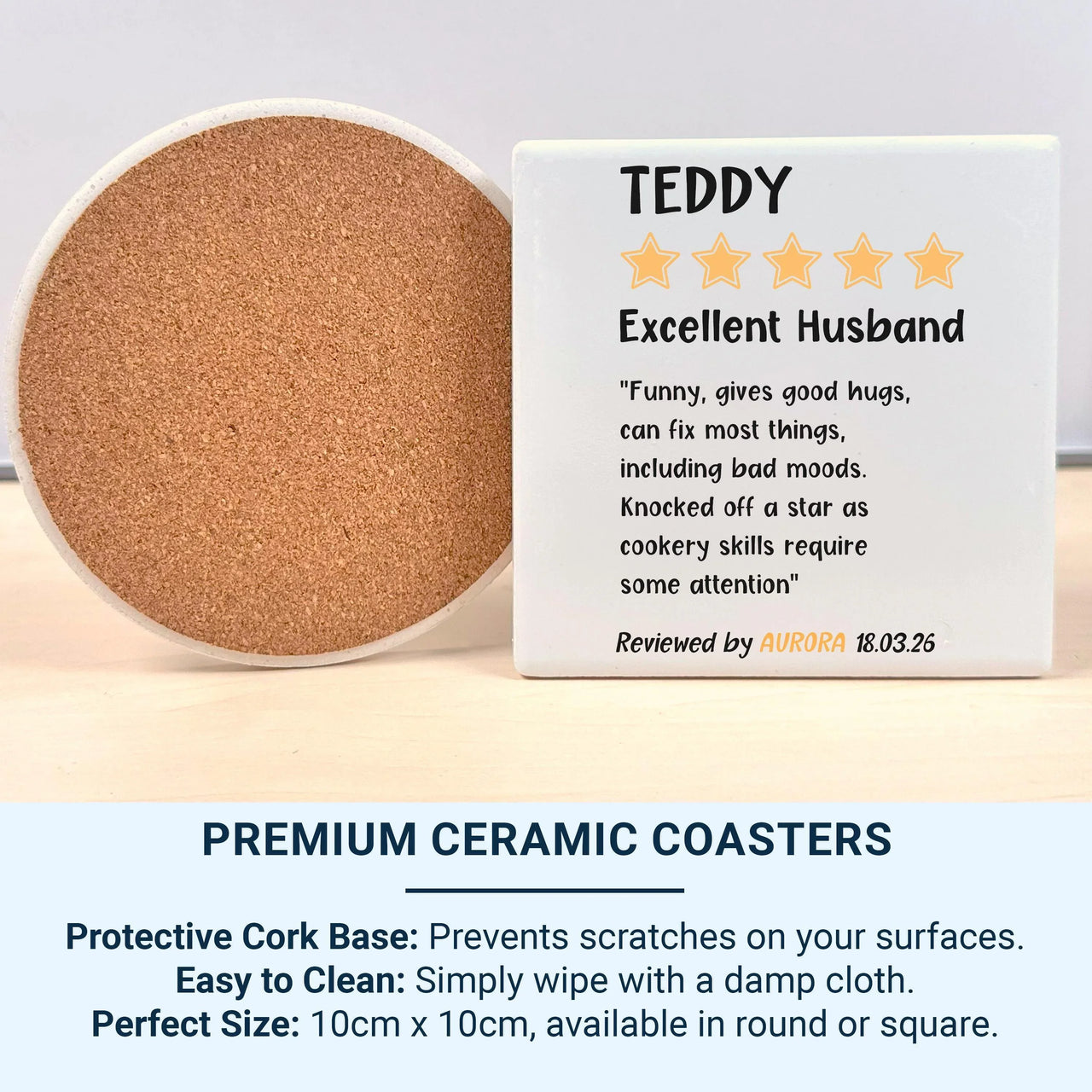 Personalised Husband Mug | Funny Anniversary Gift – Unique Husband Keepsake Present