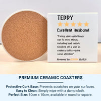 Personalised Husband Mug | Funny Anniversary Gift – Unique Husband Keepsake Present