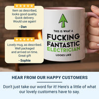 Personalised Photo Mug - Custom Picture Gift for Everyday Use and Memory Moments - Bright Print, Name/Date Option