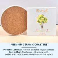 Personalised Teacher Mug – Thank You Teacher Present | Knowledge Tree Gift