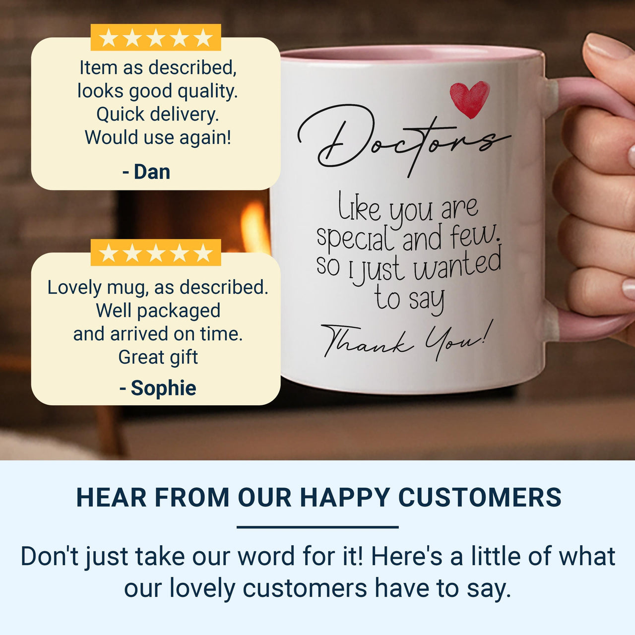 Doctors Like You Are Special Mug – Thank You Gift | Best Doctor Appreciation Present | Medical Professional Cup