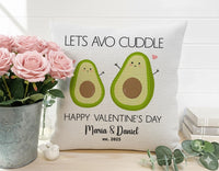 Personalised Avocado Cushion – Custom Name Pillow | Playful Pun Cushion Gift DENMARY