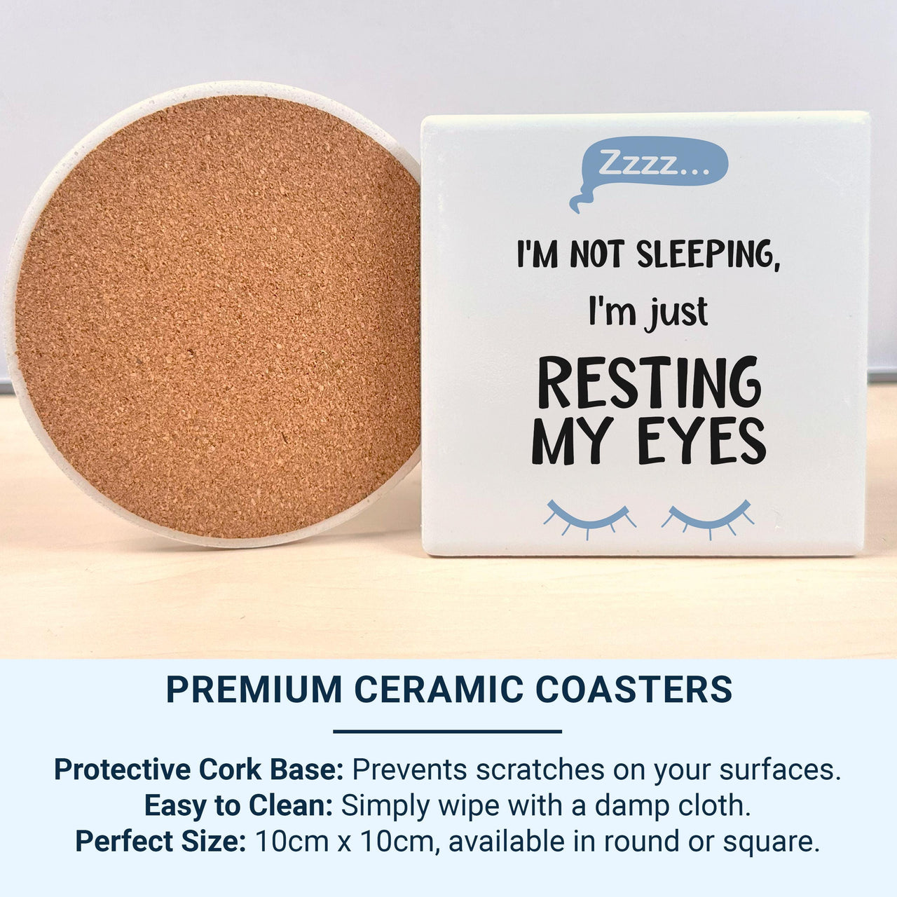 I’m Not Sleeping, I’m Just Resting My Eyes Mug – Funny Dad Gift for Father’s Day, Birthdays and Christmas