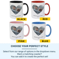 Personalised Photo Mug – Your Picture, Text or Date – Family, Memorial and Everyday Memory Keepsake Gift
