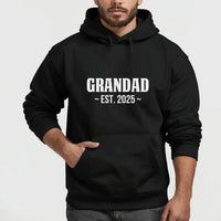 Thumbnail for Customisable Grandad Shirt - Father's Day Tribute - Papa Hoodie with Date - DENMARY