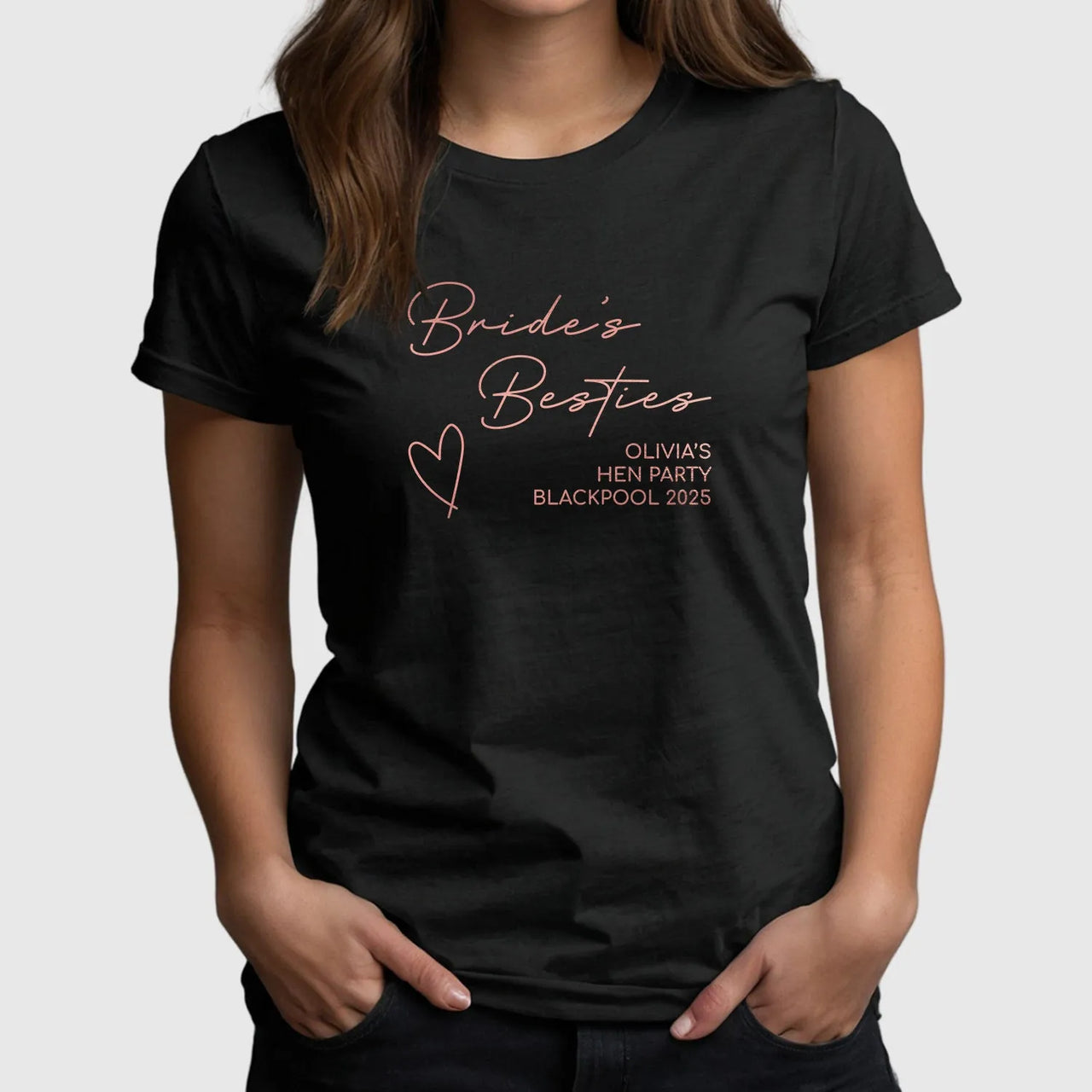 Hen Party Celebration Tees - Bridesmaid & Bride's Mum - Girls' Getaway Tops - DENMARY