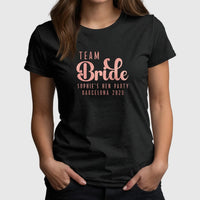 Thumbnail for Customisable Hen Party T-Shirts | Team Bride - DENMARY