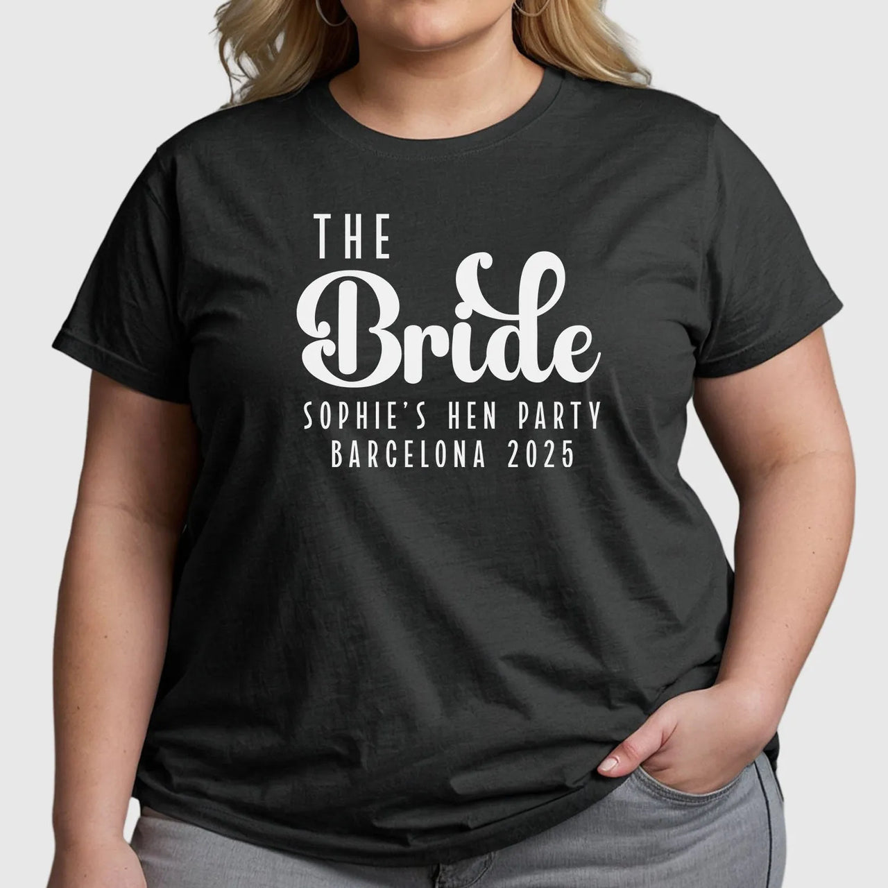 Customisable Hen Party T-Shirts | Team Bride - DENMARY