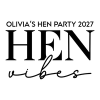 Hen Vibes iron-on transfer starting design