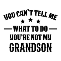 Grandson iron-on transfer starting design