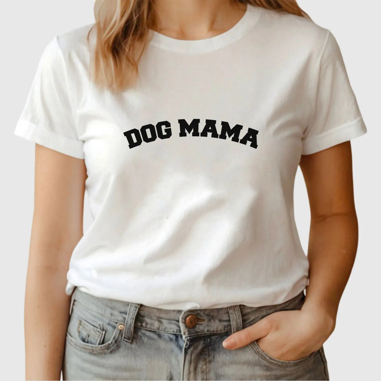 Canine Mum Cosy T-Shirt - Dog Lover Birthday Present - Casual Chic Sweater - DENMARY