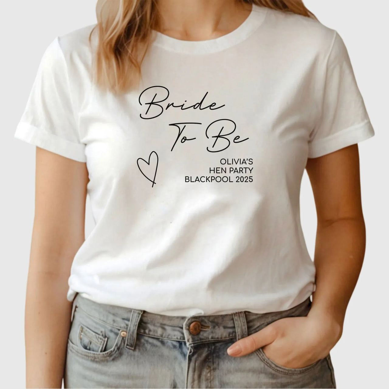 Hen Party Celebration Tees - Bridesmaid & Bride's Mum - Girls' Getaway Tops - DENMARY