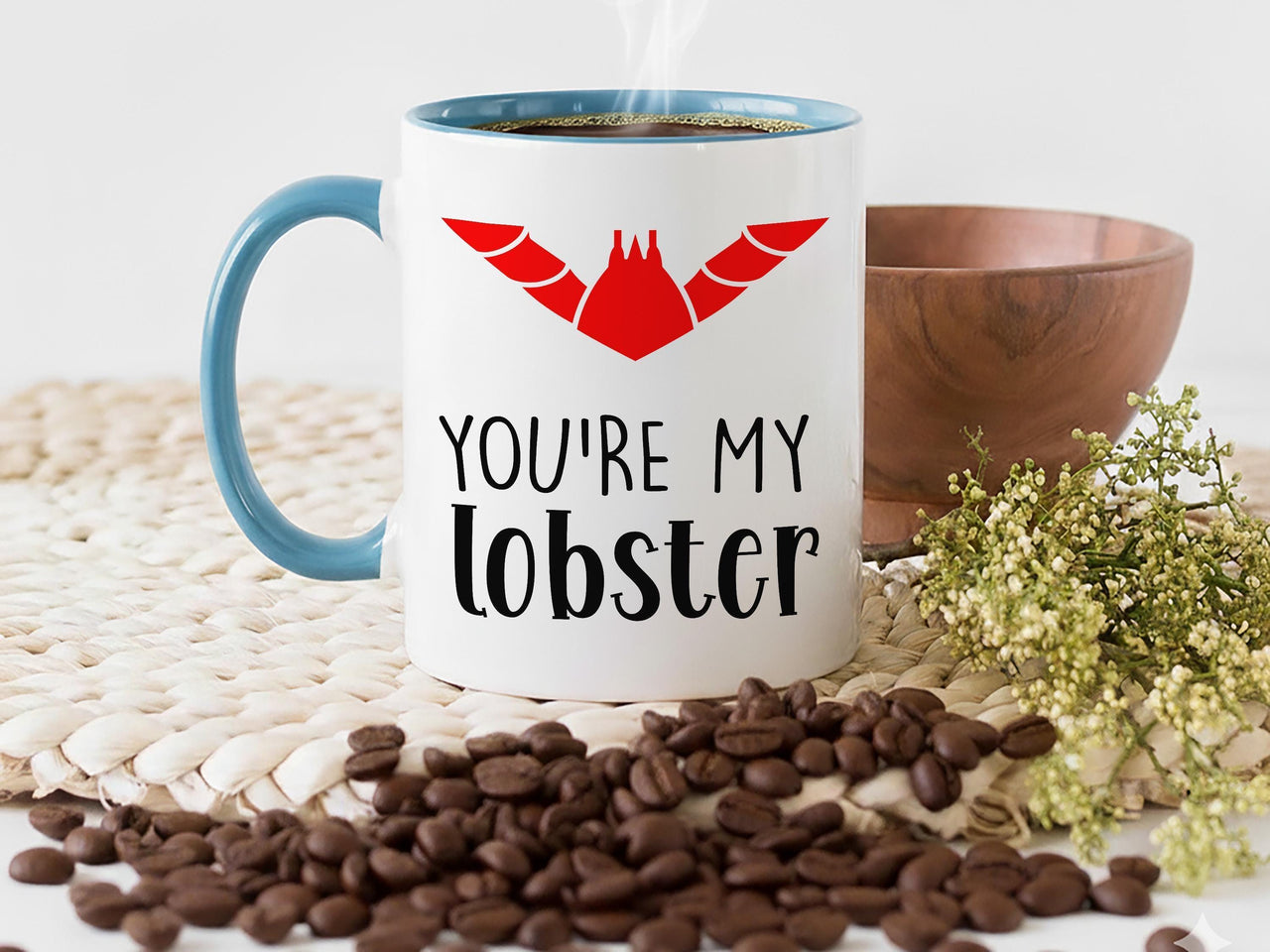 You’re My Lobster Mug – Romantic Couples Gift with Iconic Friends Reference – Anniversary, Valentine’s and Cosy Night_In Keepsake