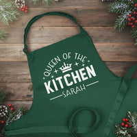 Personalized Kitchen Apron – Custom Cooking Apron with Adjustable Fit & Vinyl Print