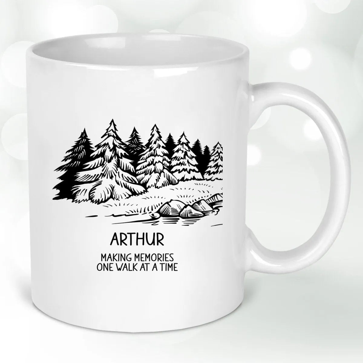 Adventure Enthusiast's Hiking Mug - Nature Trek Keepsake - Walker's Gift - DENMARY